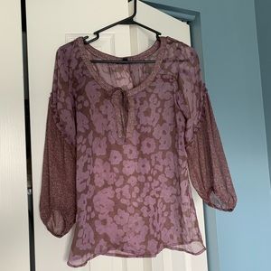 American Eagle Flowy Blouse